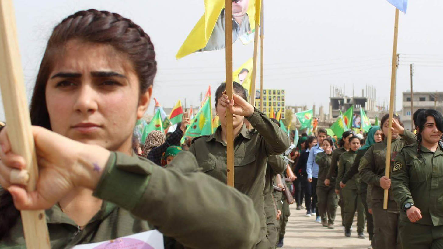 לוחמות כורדיות של YPG (צילום: Kurdishstruggle / flickr).