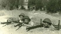 לוחמי העמדה בקיבוץ שער הגולן 1948 (באדיבות המרואיין)