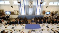 ישיבת ממשלה מיוחדת בבית העצמאות, 20 באפריל 2018. (צילום: שאול גולן)