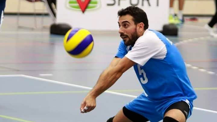 שחקן נבחרת ישראל בכדורעף עמרי שוורץ (תמונה באדיבות המצולם)