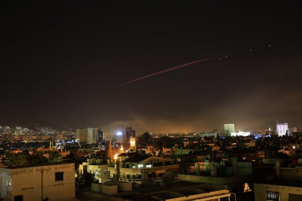 תקיפה בסוריה (צילום ארכיון: AP)
