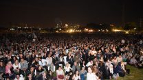 טקס הזכרון הישראלי-פלסטיני המשותף, 17 באפריל 2018 (צילום: רמי בן ארי, לוחמים לשלום)