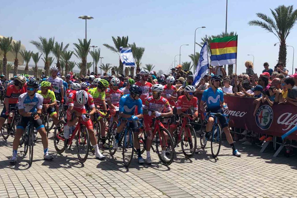 מירוץ ג'ירו ד'איטליה בחיפה, 5 במאי (צילום ראובן כהן דוברות עיריית חיפה)