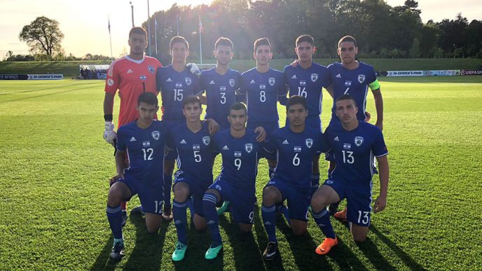 נבחרת ישראל עד גיל 17 מול איטליה (ההתאחדות לכדורגל בישראל)