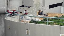 התחנה המרכזית בת"א, 10 במאי 2018, סיור של הוועדה לתחבורה ציבורית (צילום: דוברות הכנסת)