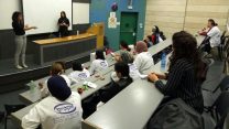 אירוע של תכנית סל"ע (סטודנטים למען עובדים)  לעובדות הניקיון באוניברסיטת חיפה. (צילום: סל"ע)