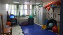 חדר פיזיותרפיה בבית חולים (באדיבות דוברות ההסתדרות)