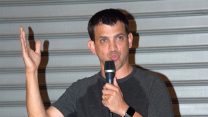 שאול מרידור, ראש אגף תקציבים במשרד האוצר באוצר על הבר. 27 במאי (צילום: עמר כהן)