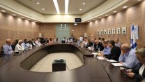 דיון בועדת החוץ והבטחון עם הוריו של אברה מנגיסטו (צילום: דוברות הכנסת / נעם ריבקין פנטון).