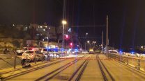 זירת האירוע בו נורתה חשודה על ידי לוחמי מג"ב, 27 במאי 2018 (צילום: דוברות משטרה)