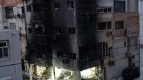 הצתת 3 כלי רכב בנהריה וגרימת שריפה בבניין  (קרדיט: דוברות המשטרה)