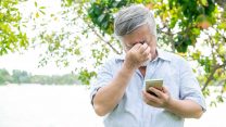 חולה אלצהיימר מתוסכל. אילוסטרציה (Shutterstock)