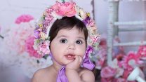 הפעוטה יסמין וינטה ז"ל, שמתה כתוצאה מהתעללות מצד סייעת בגן בפתח תקווה. (דוברות המשטרה)
