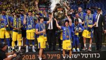 מכבי ת"א זוכה באליפות המדינה בכדורסל גברים (באדיבות איגוד הכדורסל בישראל)