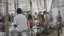 מתקן כליאה בטקסס, ארצות הברית. יוני 2018 (U.S. Customs and Border Protection's Rio Grande Valley Sector via AP)