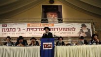 כינוס חב"ד לזכרו של הרבי הרבי מלובביץ. 4 ביולי 2011 (צילום: יעקב נחומי/ פלאש90)