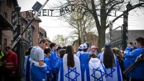משלחת נוער לפולין במחנה אושוויץ (צילום ארכיון: יוסי זליגר / פלאש 90).
