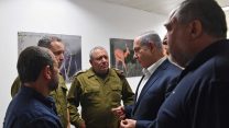 נתניהו וליברמן בהתייעצות בטחונית בדרום (קובי גדעון/לע"מ)