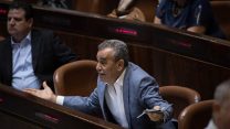ח"כ ג'מאל זחאלקה במהלך ההצבעה על חוק הלאום, 18 ביולי 2018 (הדס פרושפלאש90)