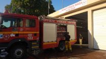 כבאים בתחנת שדרות. ארכיון (צילום: ניצן צבי כהן)