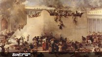 חורבן בית המקדש (ציור: Francesco Hayez 1867).