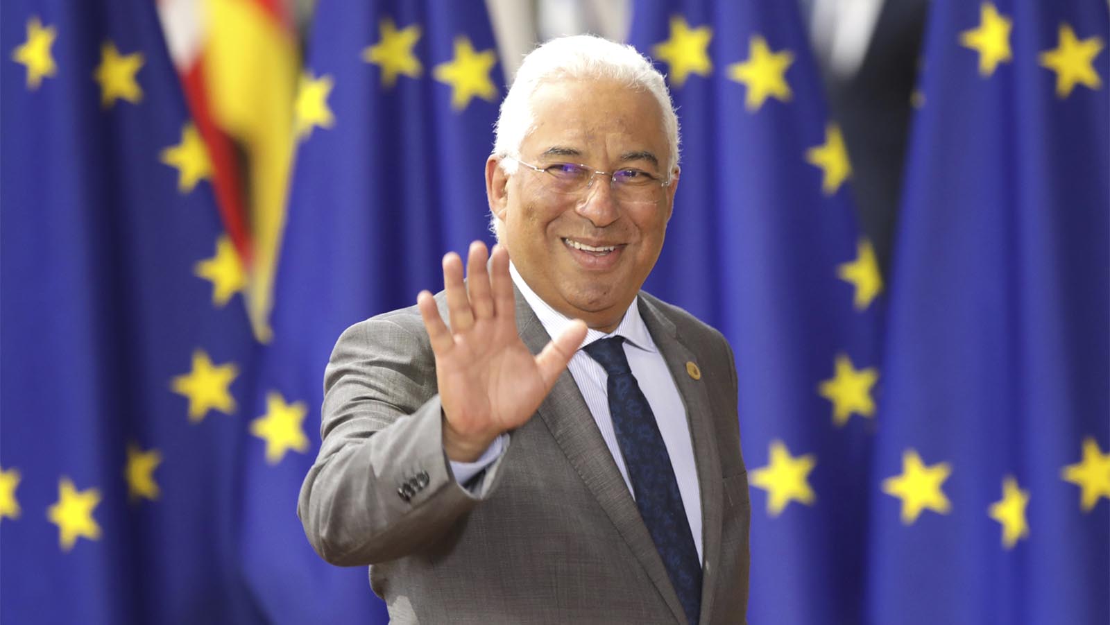 ראש ממשלת פורטוגל אנטוניו קושטה (AP Photo/Olivier Matthys)