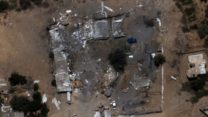 השמדת מפקדת חמאס בזיתון, 20 ביולי 2018. (צילום: דובר צה"ל)