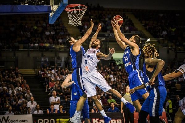 נבחרת ישראל מול בריטניה במוקדמות המונדובאסקט 2019 (איגוד הכדורסל בישראל)