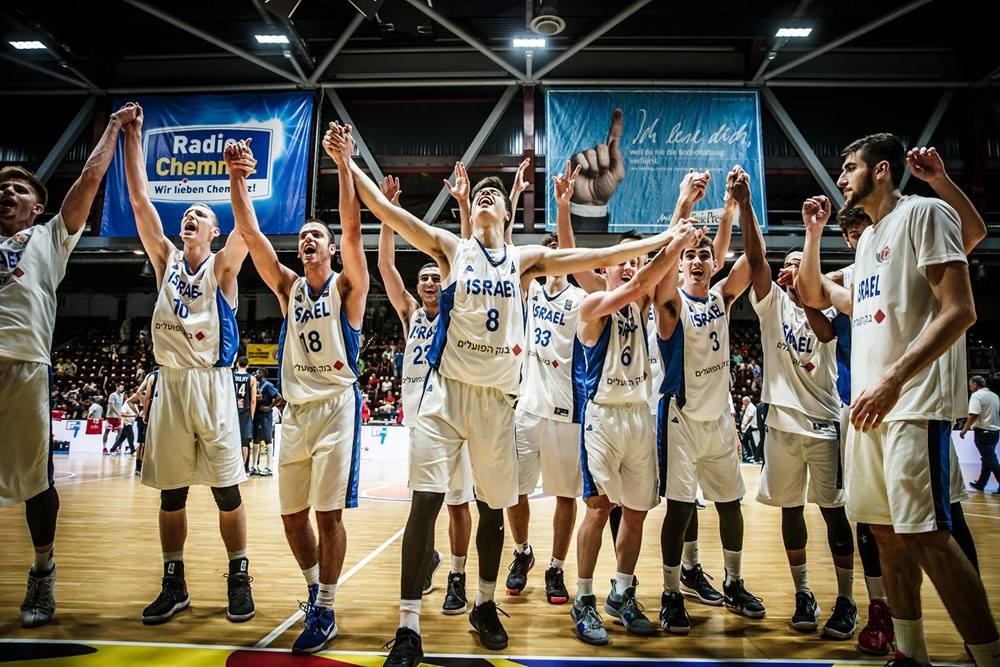 נבחרת העתודה של ישראל עולה לגמר אליפות אירופה  (איגוד הכדורסל בישראל)