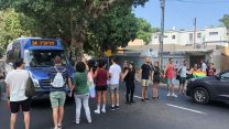 פעילים חוסמים את רח' קינג ג'ורג' בת"א, הבוקר 16.7.18