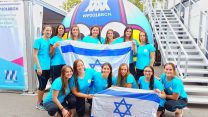 נבחרת ישראל נשים כדורמים באליפות אירופה בברצלונה (איגוד הכדורמים בישראל)