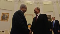 פגישת ראש הממשלה בנימין נתניהו עם ולדימיר פוטין בקרמלין, מוסקבה, 11 ביולי 2018. (צילום: קובי גדעון, לע''מ)