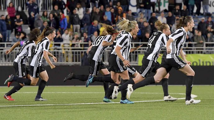 קבוצת הנשים של יובנטוס (צילום: Daniele Badolato &#8211; Juventus FC/Juventus FC via Getty Images)