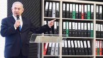 היום שאחרי עזיבת מיקרוסופט? נאום הגרעין של נתניהו, 30 באפריל 2018 (עמוס בן גרשום/לע"מ).