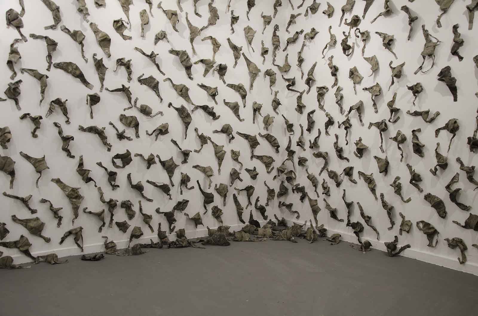 חנאן אבו-חוסיין תערוכת יחיד שבר גוף (צילום: יח&quot;צ התערוכה)