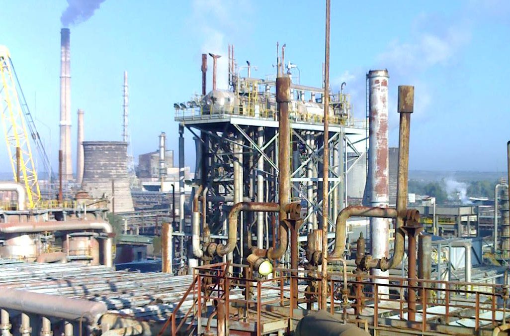 מפעל חיפה כימיקלים במפרץ חיפה (צילום ארכיון: ויקימדיה)