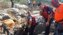 זירת תאונות הספנלינג בשומרון (צילום: דוברות כיבוי והצלה מחוז יו"ש)