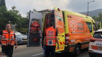 זירת השריפה בטירת הכרמל (צילום: דוברות איחוד הצלה)