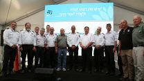 טקס ההוקרה לכבאי קק"ל (צילום: איציק לוגסי/ קק"ל)
