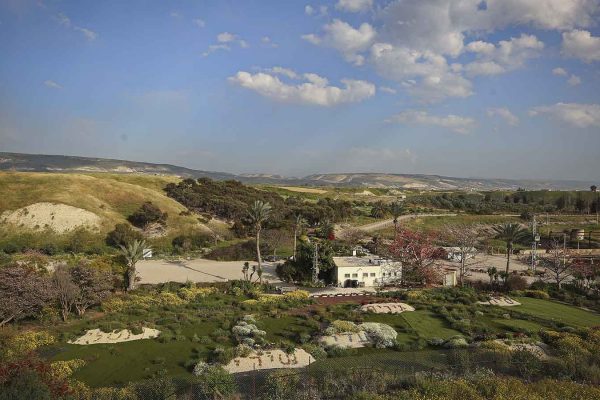 אי השלום בארם נהריים, על גבול ירדן (יעקב לדרמן/פלאש90)
