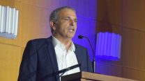 שר האוצר כחלון נואם בכנס אגף התקציבים. 22 אוקטובר 2018. (צילום: עמר כהן)