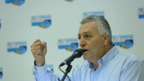 אריאל יעקבי יו"ר הסתדרות עובדי המדינה בכינוס ההסתדרות לקראת השביתה במשק 1 בנובמבר   (צילום: אורן כהן דוברות ההסתדרות)