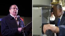 נתניהו בצוללת ויעלון (צילום: קובי גידעון/לע"מ| הדס פרוש/פלאש90)