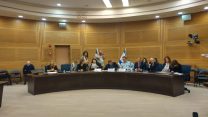 דיון של ועדת הפנים בנושא  שימוש שעושה המשטרה במידע מודיעיני רדום למטרות פסולות. (צילום: ענת יורובסקי)