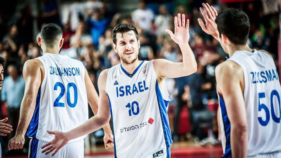 נבחרת ישראל מול סרביה במוקדמות גביע העולם 2019 (צילום: עודד קרני/ איגוד הכדורסל)