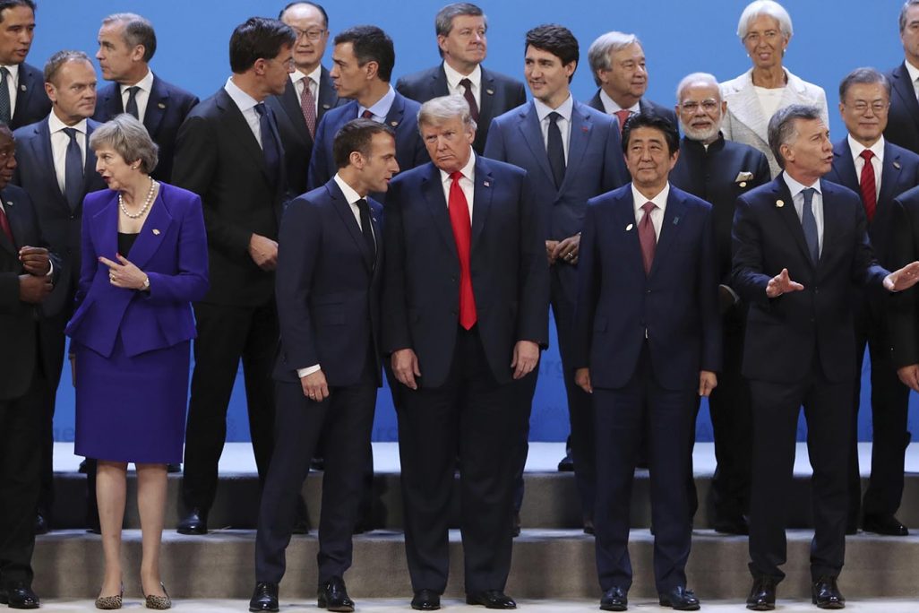ועידת G20 בארגנטינה (צילום: AP Photo/Ricardo Mazalan).