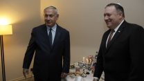 ראש הממשלה בנימין נתניהו נועד עם מזכיר המדינה האמריקני מייק פומפאו, 3 בדצמבר 2018 (קרדיט: גבי פרקש)