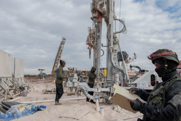 נטרול מנהרה במבצע מגן צפוני (צילום: דו"צ)