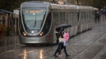 גשם בירושלים (צילום: הדס פרוש/ פלאש 90)