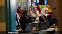 קורס מחשבים למורות ערביות במזרח ירושלים. ארכיון למצולמות אין קשר לכתבה (צילום: יוסי זמיר/ פלאש90)